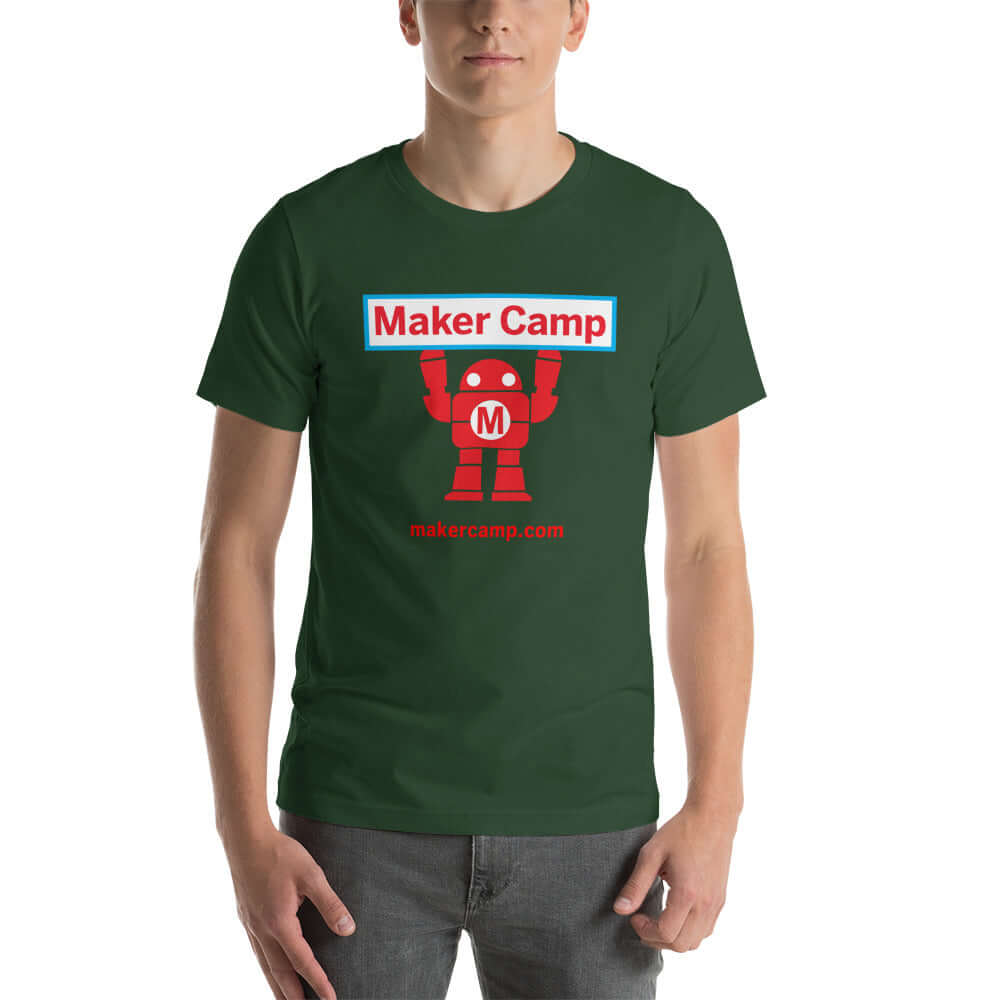 Maker Camp Full Color Adult T-Shirt