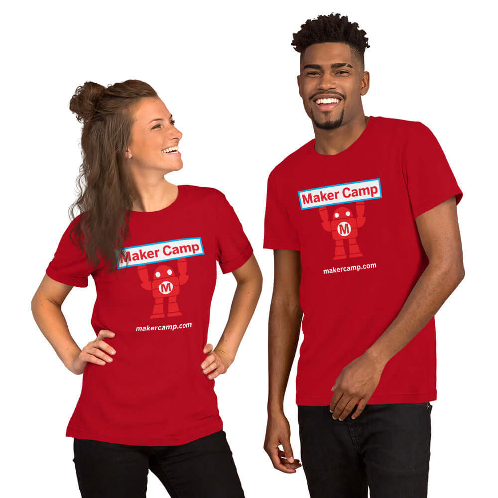 Maker Camp Full Color Adult T-Shirt
