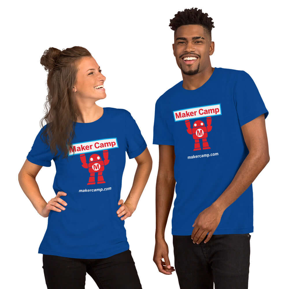 Maker Camp Full Color Adult T-Shirt
