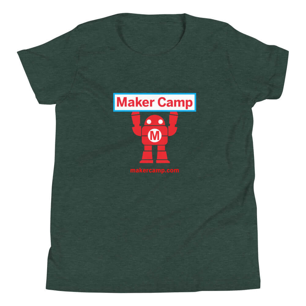 Maker Camp Full Color Youth T-Shirt